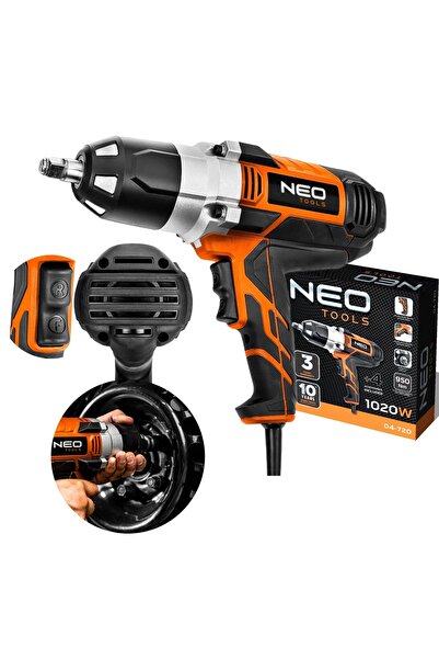 NO BRAND Cheie de impact electrică NEO 1020W 950Nm 1/2 " 04-720 2 trepte de v...