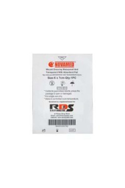 NOVAMED Adh Wound Dressing Pad Sterile 6 X 10 1 S