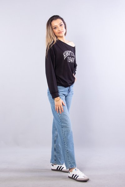 Mckanzie 12465 hamptons 1948 open collar sweatshirt
