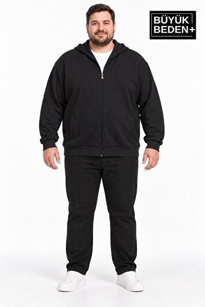 Superlife Plus Size Cardigans - Black - Regular fit