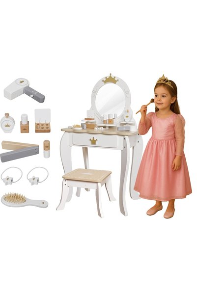 OEM Măsuță de machiaj pentru fete, BellePrincesse, KinderVibe ™ Fabricat din ...