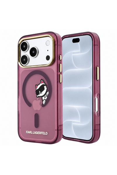 Karl Lagerfeld Husa pentru iPhone 17 Pro / iPhone 18 Pro IML Peekaboo MagSafe...