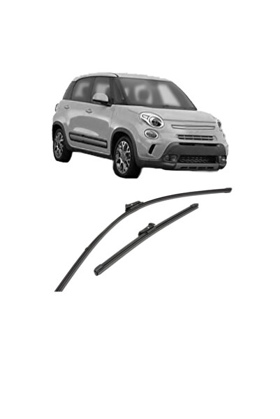 VALEO Wiper set FIAT 500L (351_, 352_) 2012-2018, windshield, Silencio Xtrm