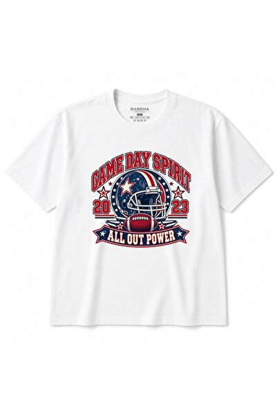 Rabona Fashion T-Shirt - Λευκό - Κανονική εφαρμογή