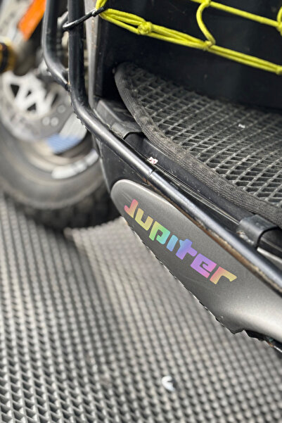 Banxtre Tvs jupiter 125 lower beards jupiter lettering sticker (15cmx3cm) (2 ...
