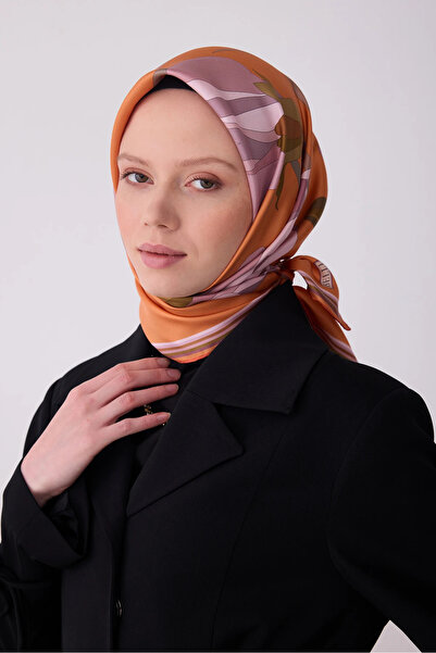 Belli 4303D Seria Nostalgia Eșarfă florală din mătase twill
