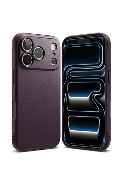 Ringke Husa pentru iPhone 17 Pro Max / iPhone 18 Pro Max Onyx, Visiniu