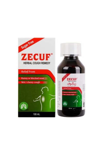 Zecuf Sugar Free Syp 100 Ml