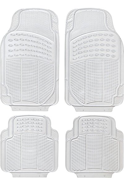 Generic Universal Continental Rubber Car Mats - Transparent