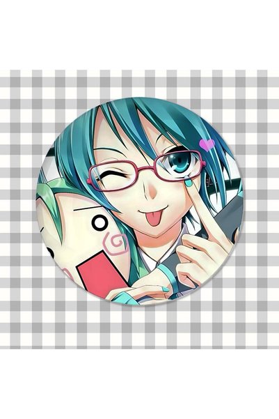 Choice z7 25x25mm Cute Anime-H-hatsune-MikuS Kawaii Badge Pins For Friend, Ba...