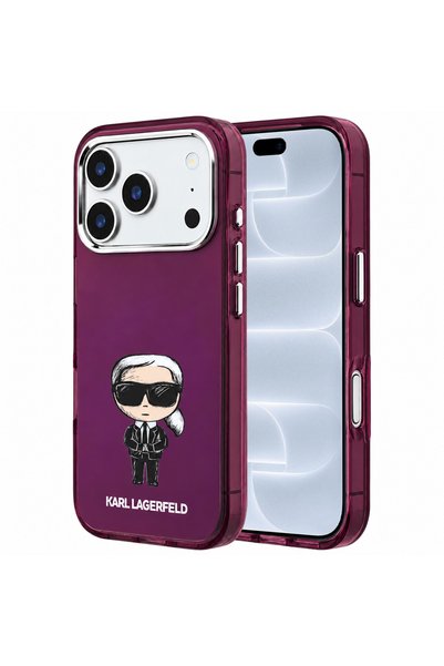 Karl Lagerfeld Husa pentru iPhone 17 Pro / iPhone 18 Pro IML Ikonik Sketch Ma...