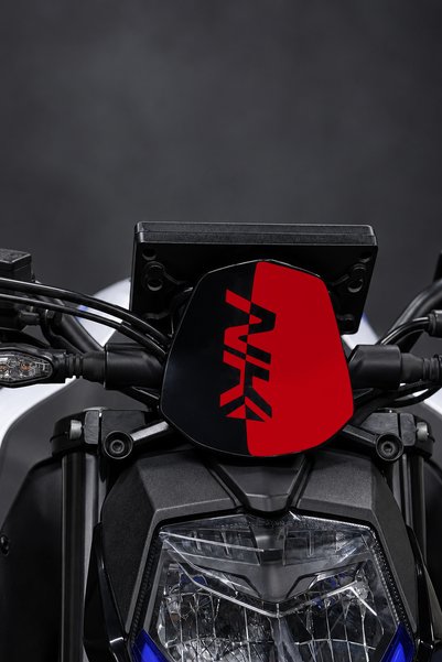 Banxtre CFMOTO NK250 için Siperlik için NK Yazılı Kafa Detay Sticker (1 Adet)