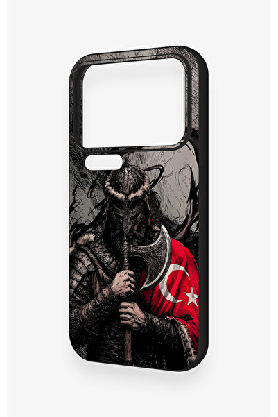 Vip Case Mi 17 Pro 5g Compatible Turkish Warrior Patterned Silicone Case