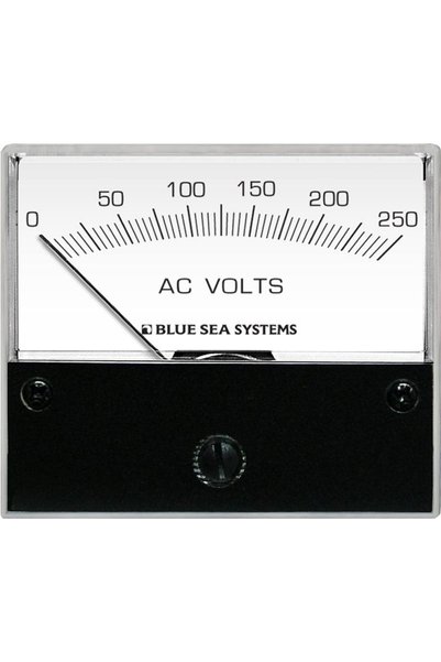Blue Sea Systems AC Analog Voltmetre 0-250V AC