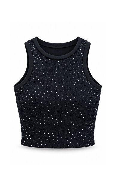 Albie Women's Athlete Knitted Lycra Stylish Sports Tank Top