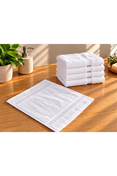 Bayfi Amerika Pazarı 2. Kalite %100 Pamuk 5'li Küçük El Havlusu Seti 33x33 cm