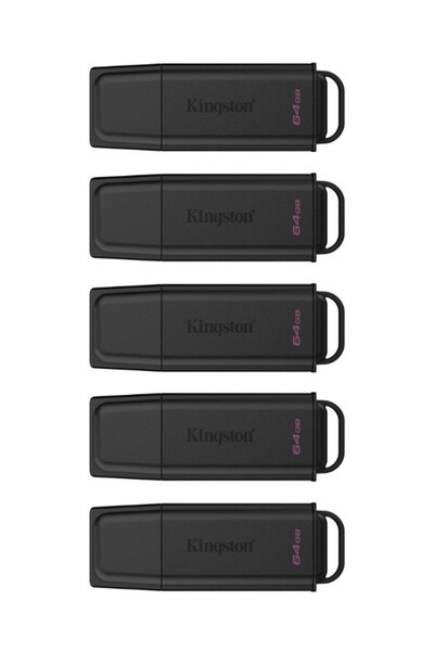 Kingston 64Gb Usb3.2 Dtxg2/64Gb Exodia Flash Bellek (5'li Paket)