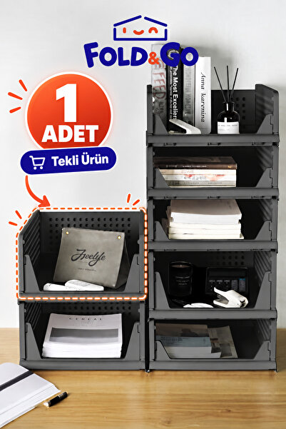 Comprox 1*ADET*Çok Amaçlı Kayar Raf Dolap Içi Kıyafet Ve Ev Aksesuarı Düzenleyici