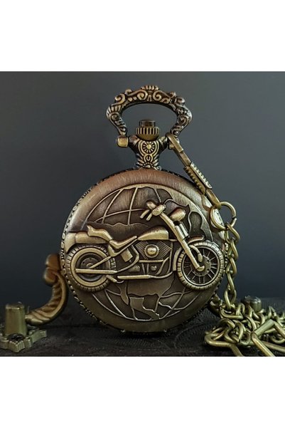 Angel Of Life Antique Clock with Engine Design