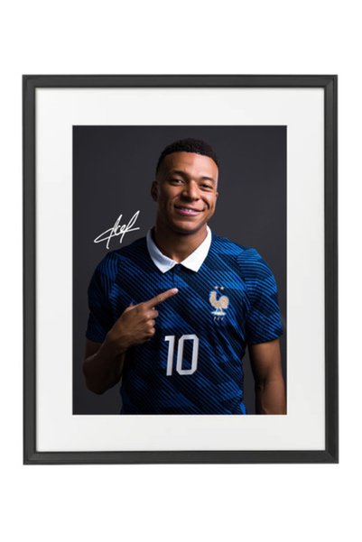 Boomah Accessories Kylian Mbappe France FIFA World Cup 2026 Printed Autograph...