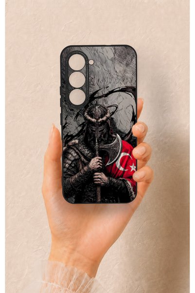Vip Case Tecno Spark 40 Pro Compatible Turkish Warrior Patterned Silicone Case