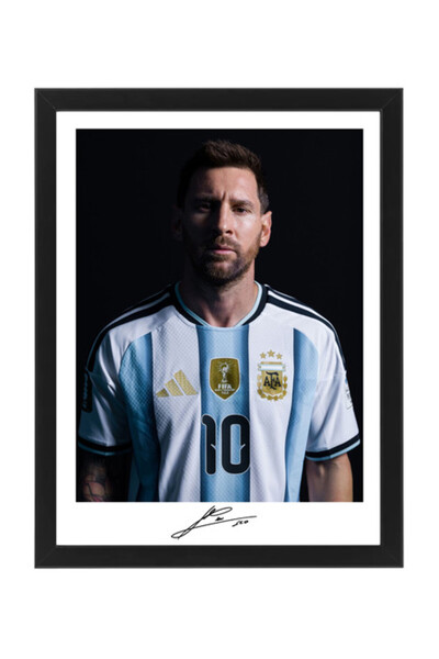 Boomah Accessories Lionel Messi Argentina FIFA World Cup 2026 Printed Autogra...