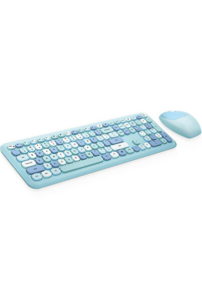 Angel Of Life Mofii No666 Mavi Klavye Mouse Set