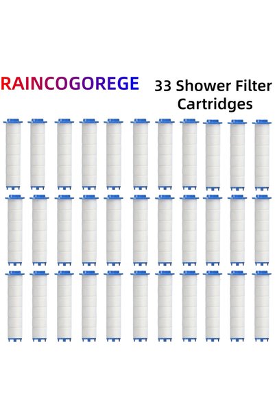 Choice 33PCS filters 9/21/33pcs PP Shower Filters Turbo Handheld Shower Filte...
