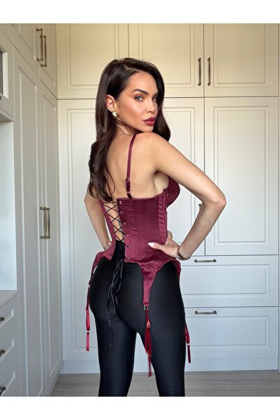 Atelier Carmen Babes Corset bordo