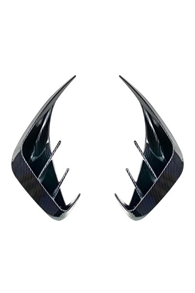 Choice شفة المصد الخلفي للسيارة بمظهر كربوني لسيارة BMW الفئة الثالثة G20 M-S...