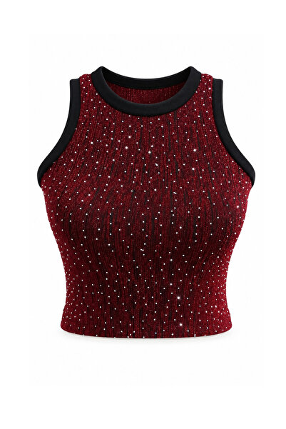 Albie Women's Athlete Knitted Lycra Stylish Sports Tank Top