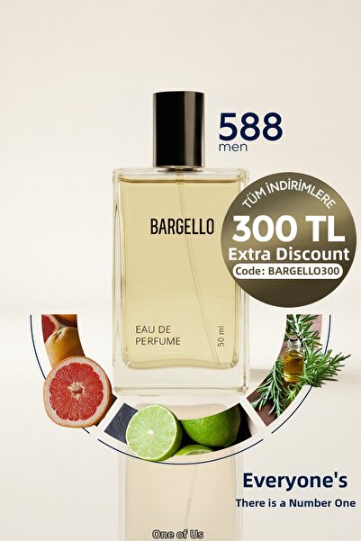 Bargello 588 Men's 50 ml Perfume Edp Floral