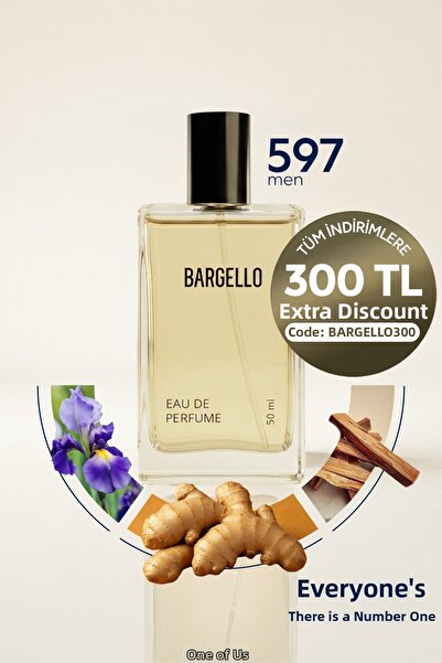 Bargello 597 Men's 50 ml Perfume Edp Woody