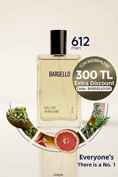 Bargello 612 Men's Perfume Edp Woody 50 ml