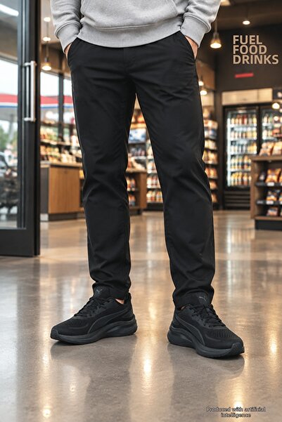 Puma Sc-5951 Black Unisexs Comfortable Comfort Sneaker Daily Casual Sports Shoes