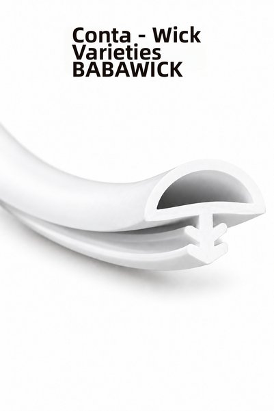 BABAWİCK Wooden Door Wicking Strip Sound, Heat, and Light Insulation Gasket 50 Meters