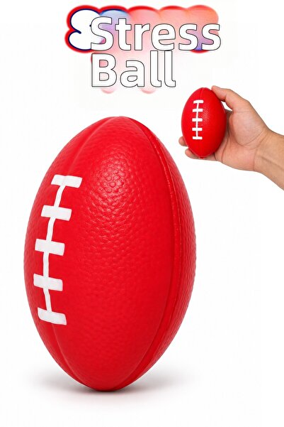 Telvesse Bouncing Stress Ball Rugby American Football Ball Garden Toy Stress ...