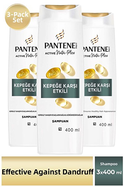 Pantene شامبو مضاد للقشرة 400 مل × 3 قطع