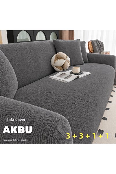 AKBU Κάλυμμα καναπέ ζακάρ |   Κάλυμμα για καναπέ-κρεβάτι |   Ελαστικό Κάλυμμα...