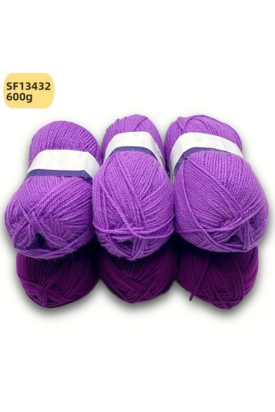 Oxford İplik Export Surplus 6-Pack 600 Gr Acrylic Lilac Mix Sf13432