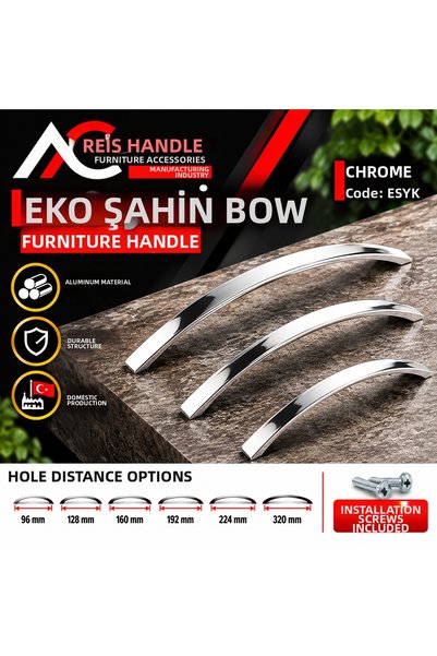 Generic Brand Drawer Kitchen Cabinet and Furniture Handle Eco Hawk Bow Model ...