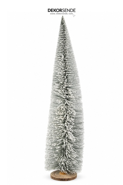 Dekorsende Christmas Ornament Pine Tree Thinly Snowy 130 cm