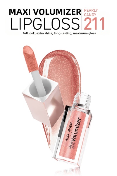 Alix Avien Maxivolumizer Lipgloss 211 - Pearly Candy - Lasting and Moisturizi...