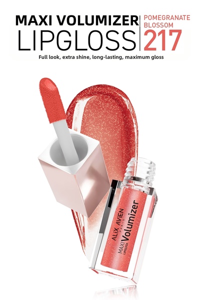Alix Avien Maxivolumizer Lipgloss 217 - Pomegranate Blossom - Lasting and Moi...