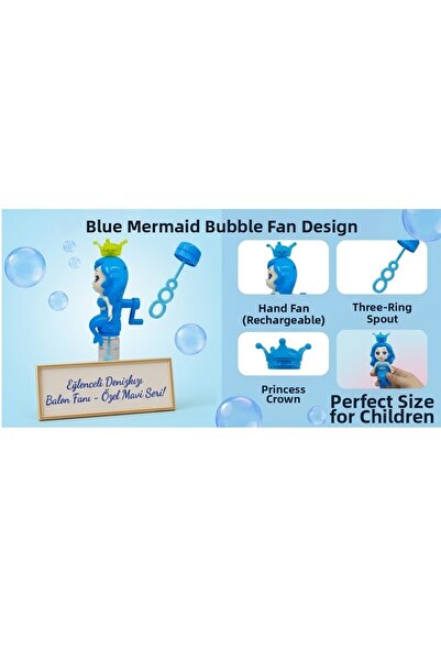 Lisinya Fun Mermaid Balloon Fan - 31076 (Lisinya)