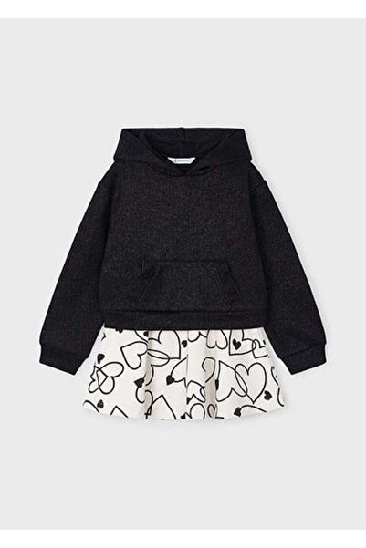 MAYORAL Girl's Skirt Sweatshirt Set