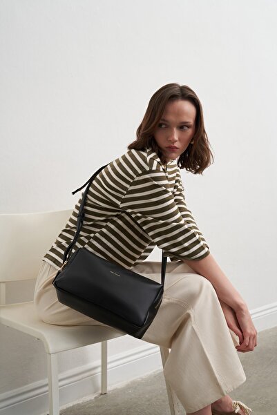 Shule Bags Rodeo Shoulder Bag Black