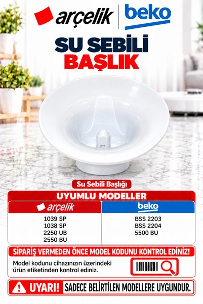 Arçelik Su Sebili Başlık Bss 2203 Bss 2204 1039 Sp 1038 Sp 9178006095