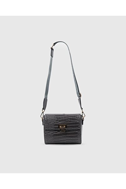 David Jones Women's Sling Bag Gray