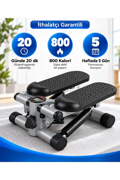 Tisul Exercise Stepper - Air Climber, Resistance Band and Step Band